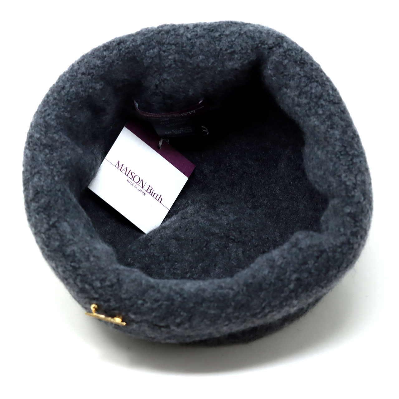 MAISON Birth（メゾンバース） ニット帽 レディース ニットワッチ 尾州