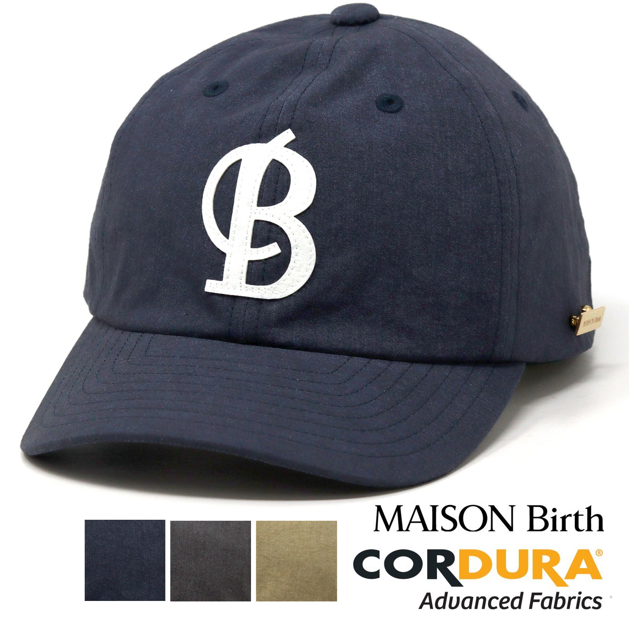 MAISON Birth（メゾンバース） キャップ レディース コーデュラ