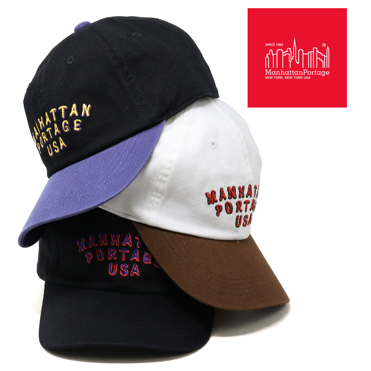 メンズウェア Manhattan Portage x Clubhaus 6P CAP Manhattan Portage x Clubhaus 6P CAP