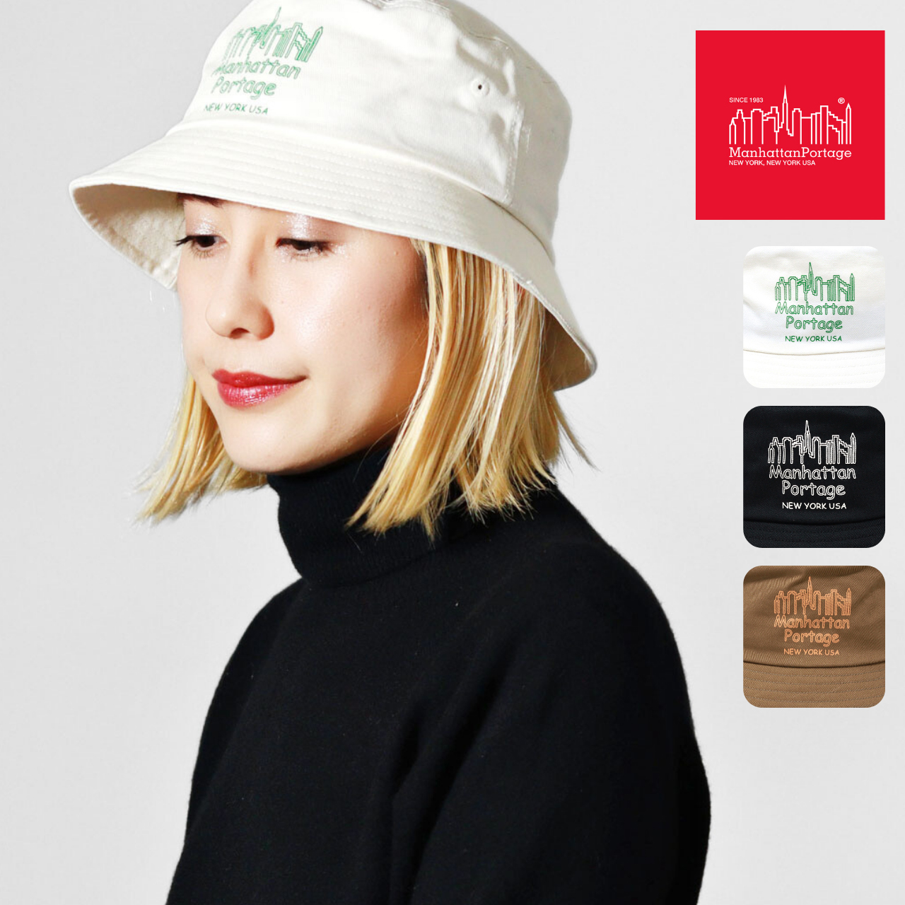 Manhattan Portage（マンハッタンポーテージ） バケットハット