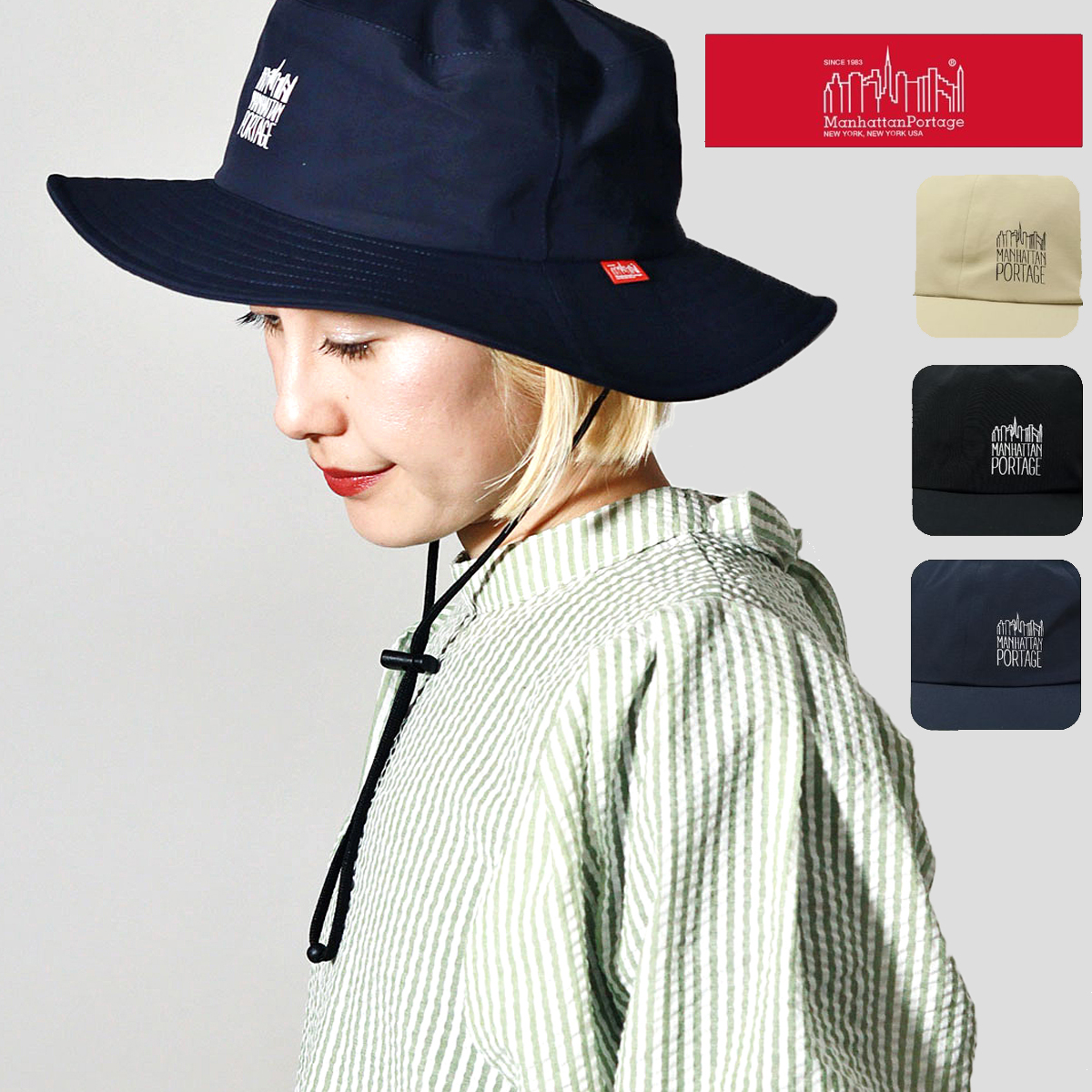 Manhattan Portage（マンハッタンポーテージ） 帽子 ハット アウトドア