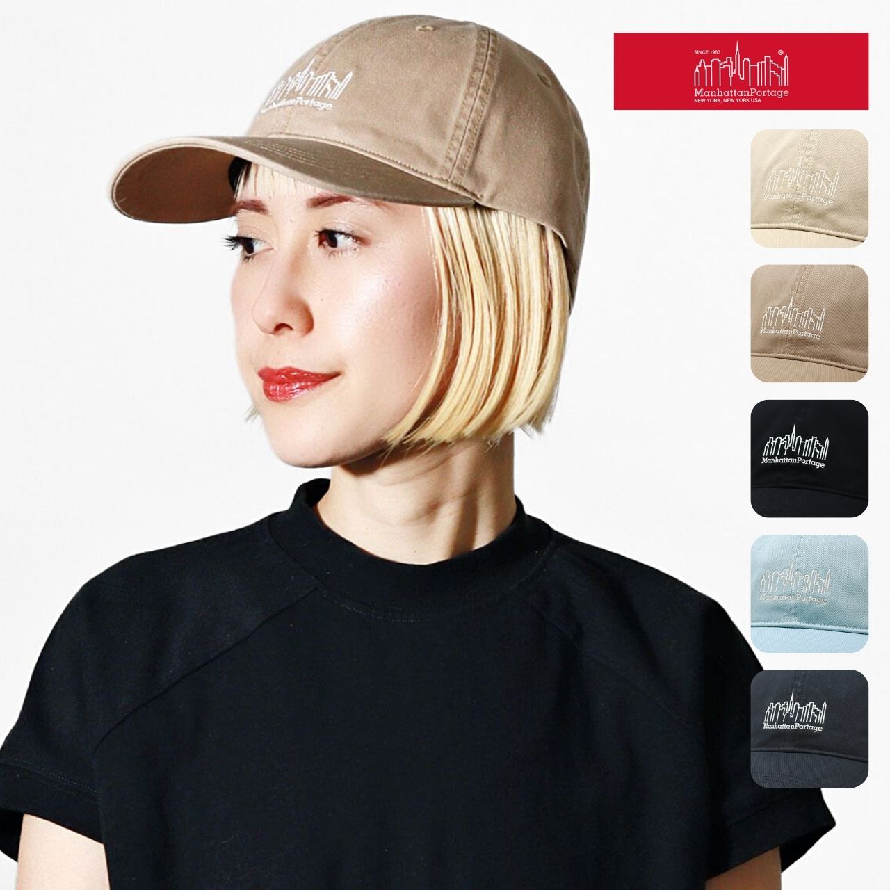 Manhattan Portage（マンハッタンポーテージ） キャップ 春夏 メンズ