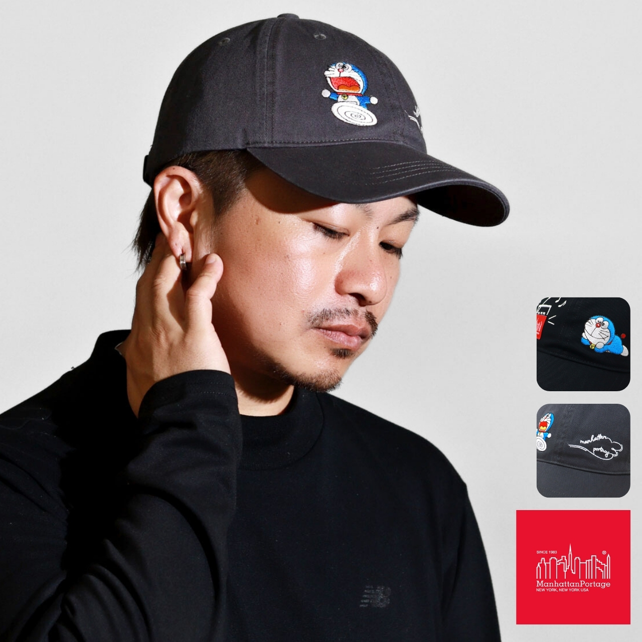 Manhattan Portage（マンハッタンポーテージ） ドラえもん キャップ