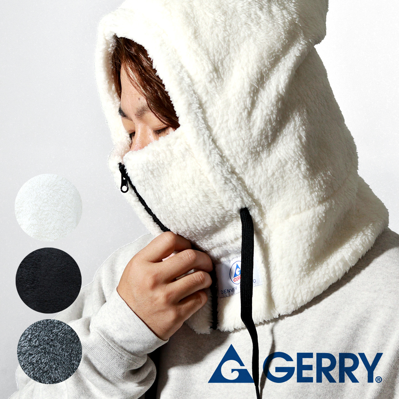 GERRY フードウォーマー ジェリー スヌード ボア ネック
