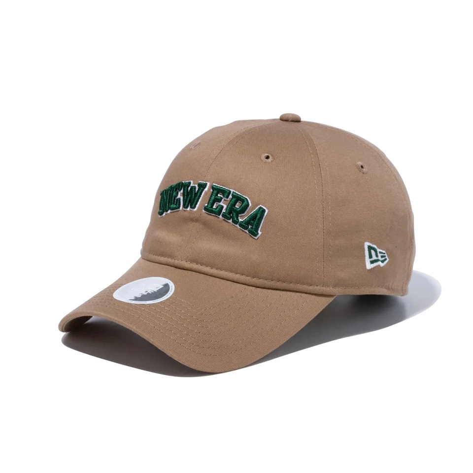 ニューエラ ゴルフ キャップ レディース NEWERA WOMEN'S 9THIRTY ロングバイザー Stretch Cotton Washable  アーチロゴ ロゴキャップ 全4色