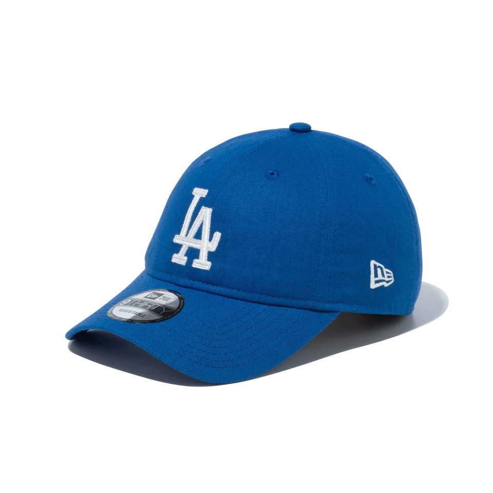 New Era ニューエラ 9THIRTY Flax Cotton MLB ロゴキャップ ジャイアンツ ヤンキース ドジャース フリーサイズ  B.Bキャップ 全3色