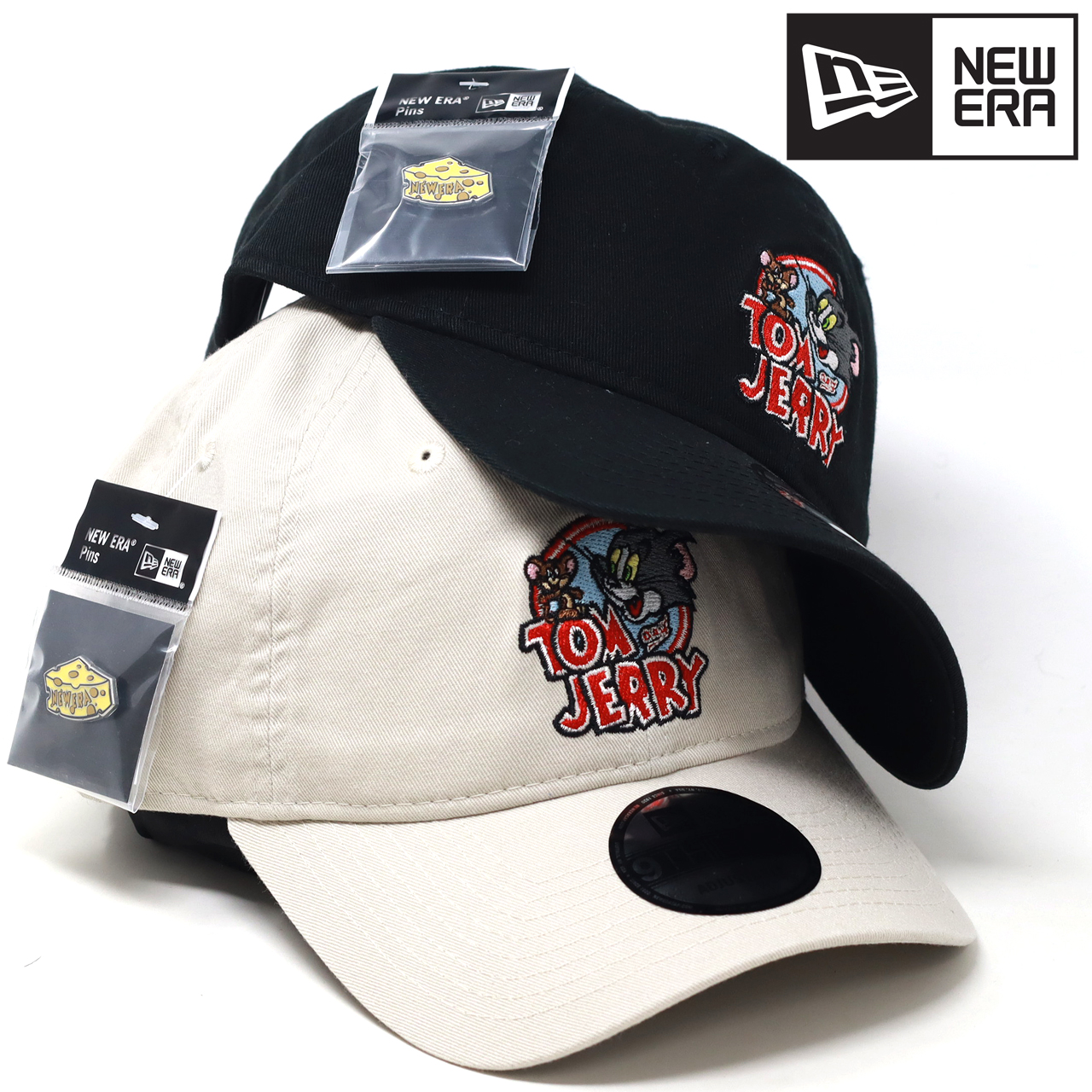 ニューエラ トムとジェリー コラボ キャップ NEWERA 9THIRTY TOM and JERRY 帽子 キャラクター ピンズ ブラック ストーン  全2色 : ne-tomjer : ELEHELM帽子通販専門店 - 通販 - Yahoo!ショッピング