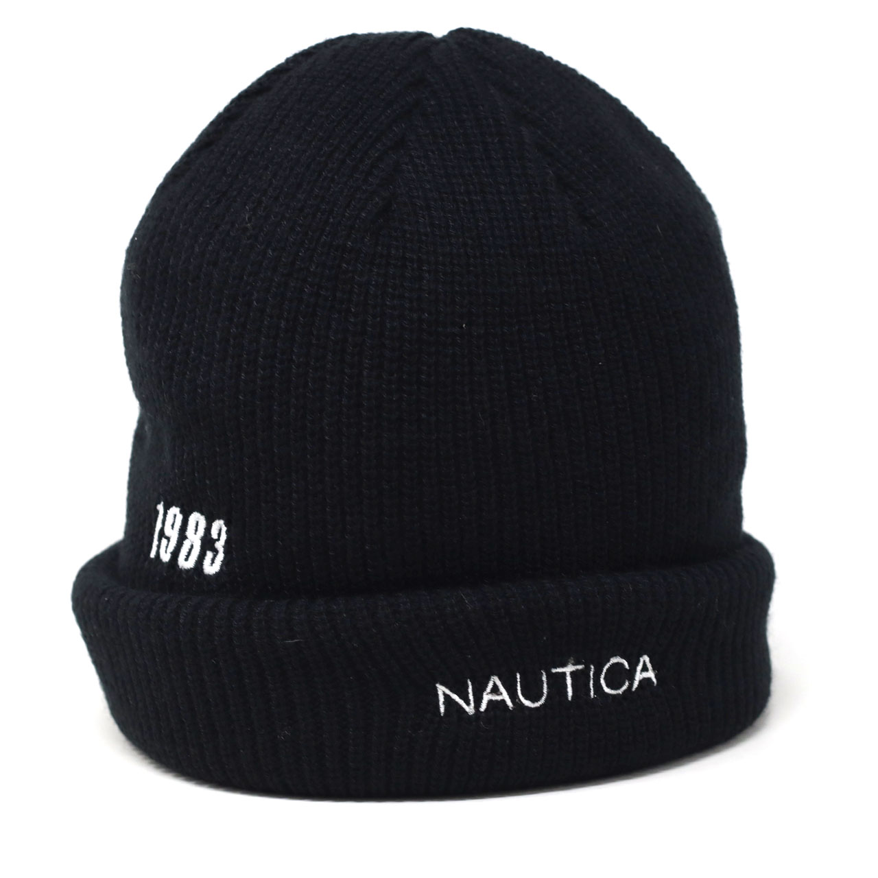 nautica ニット帽 メンズ ノーティカ メンズ ニット帽 レディース NAUTICA ショートワッチ ロールキャップ メンズ ビーニー アクリル ニット帽子 メンズ｜elehelm-hatstore｜03