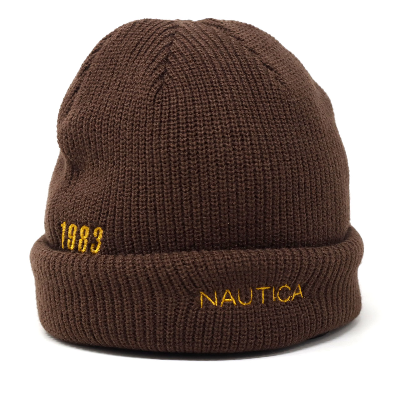 nautica ニット帽 メンズ ノーティカ メンズ ニット帽 レディース NAUTICA ショートワッチ ロールキャップ メンズ ビーニー アクリル ニット帽子 メンズ｜elehelm-hatstore｜05