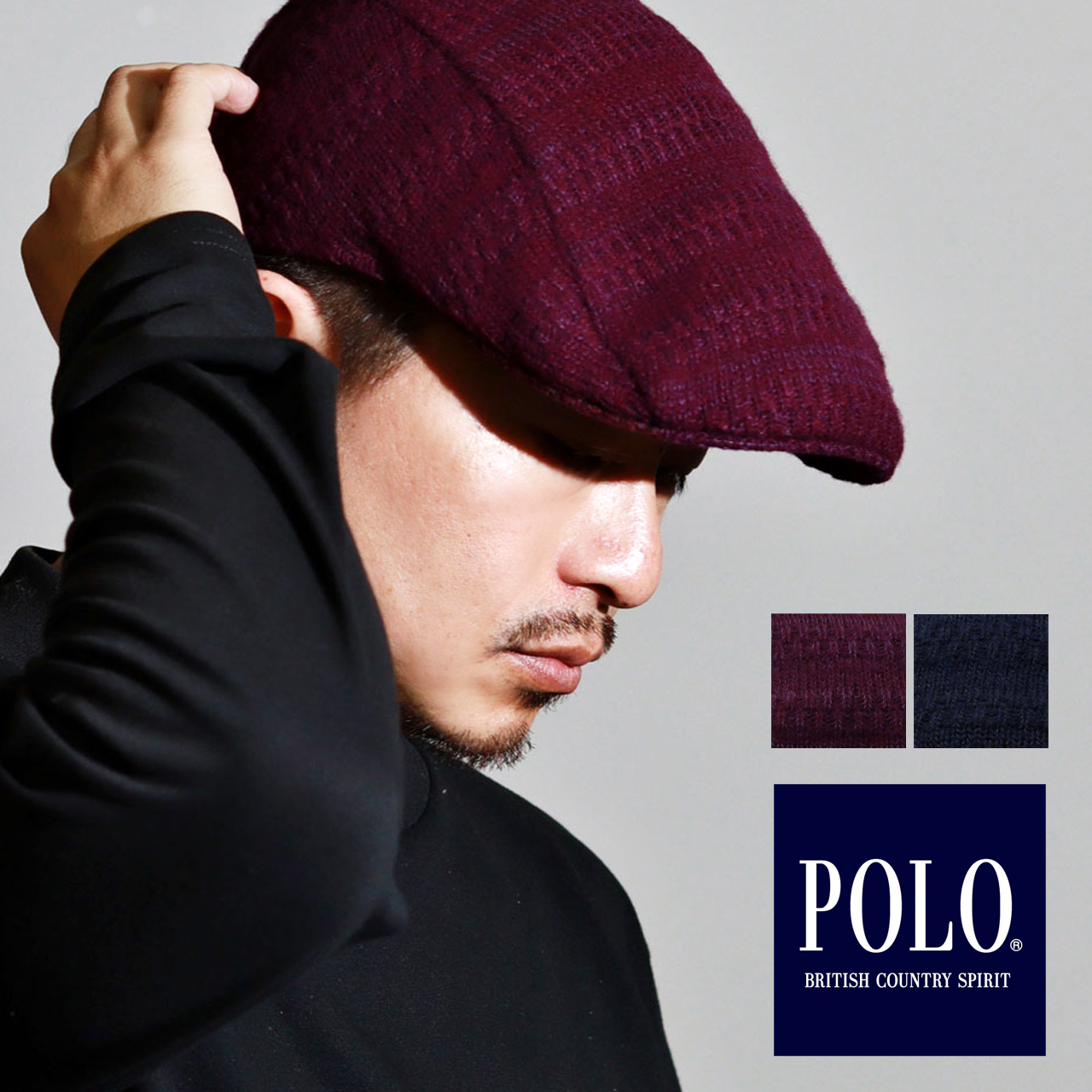 ハンチング メンズ ハンチング帽 帽子 レディース POLO British