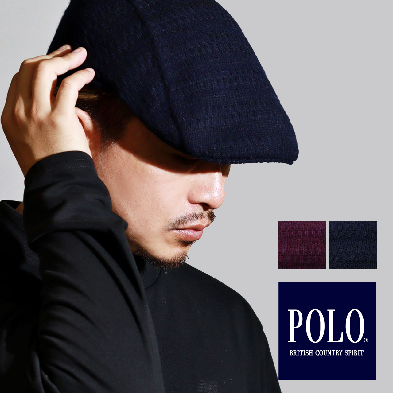 ハンチング メンズ ハンチング帽 帽子 レディース POLO British