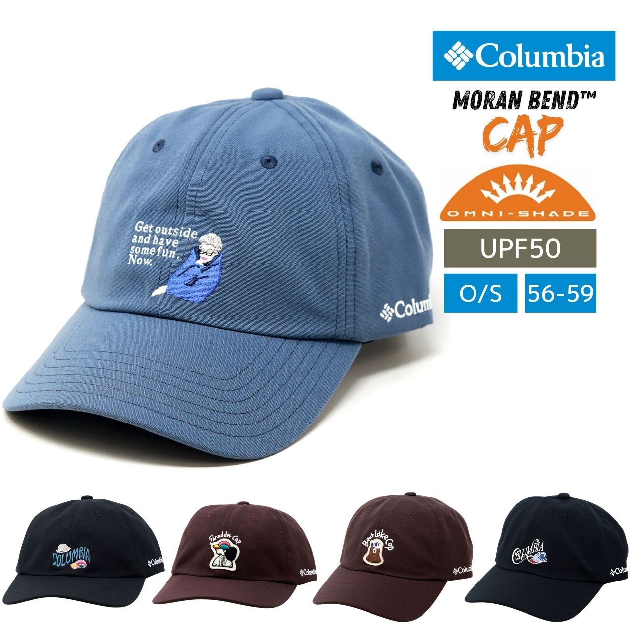 Columbia コロンビア キャップ メンズ キャンバス モランベンド