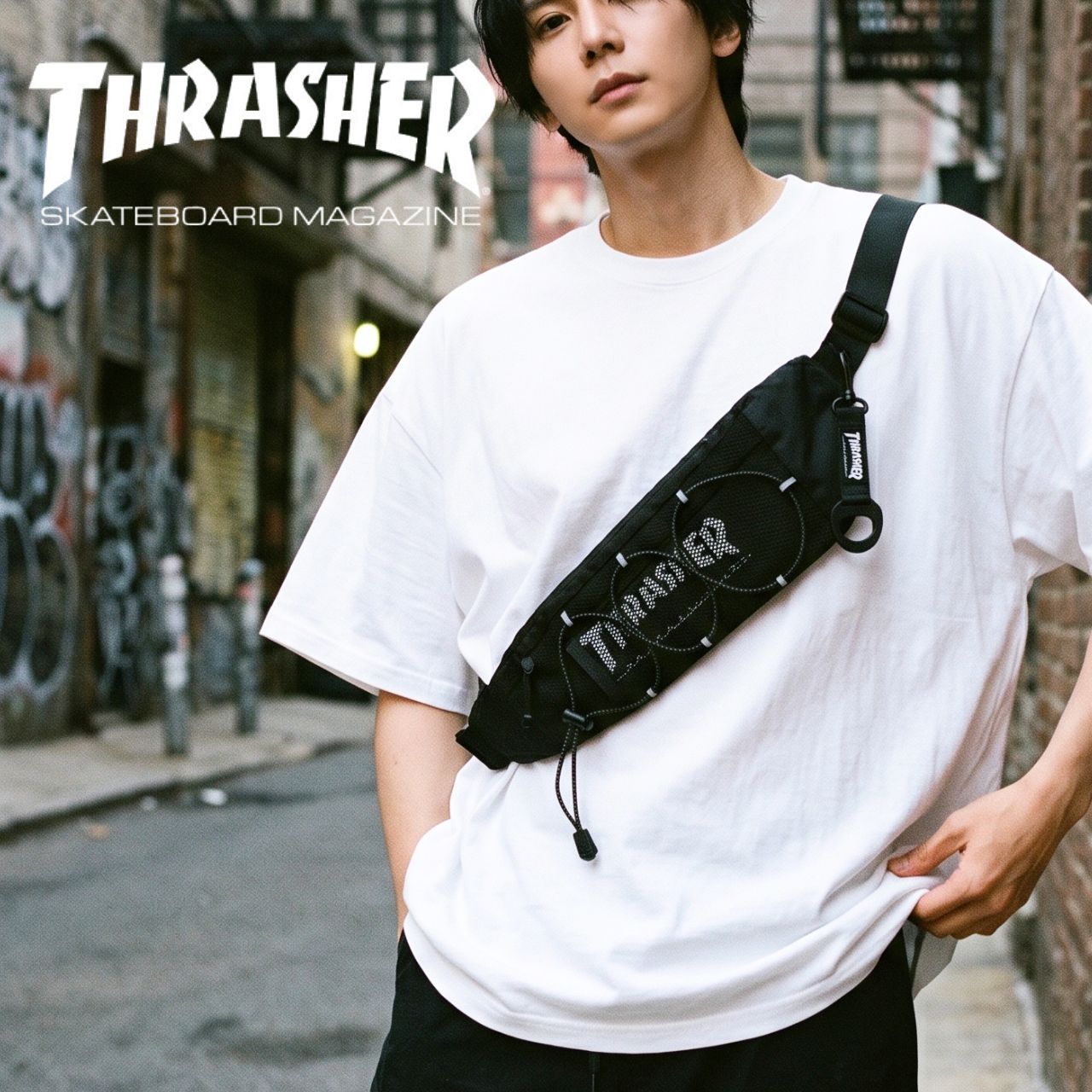 THRASHER（スラッシャー） ショルダーバッグ ボディバッグ ウエスト