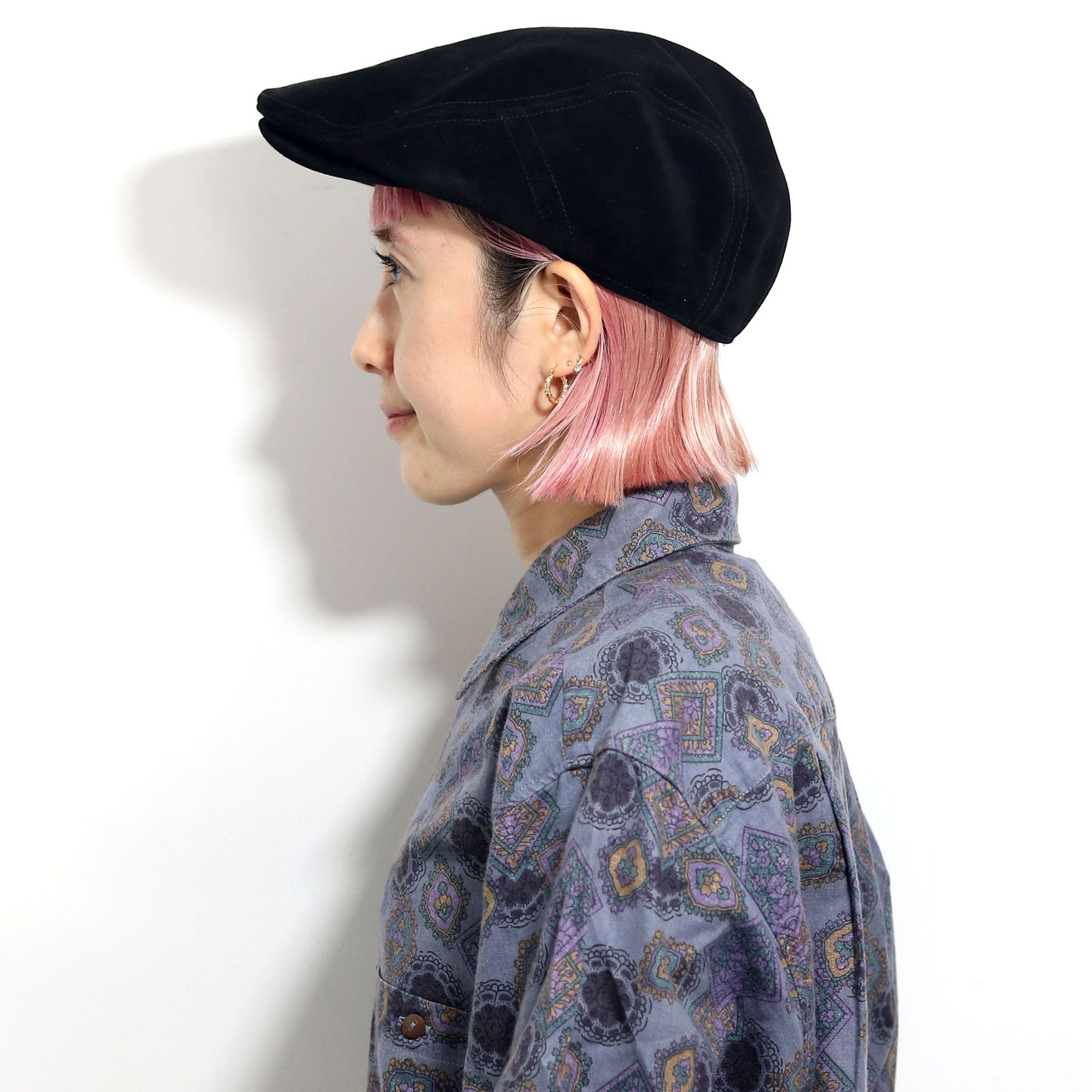 レザー ハンチング スエード ハンチング帽 ReqHatter メンズ レックハッター ピッグ 本革 帽子 ハンチングキャップ : ELEHELM帽子通販専門店  - 通販 - Yahoo!ショッピング