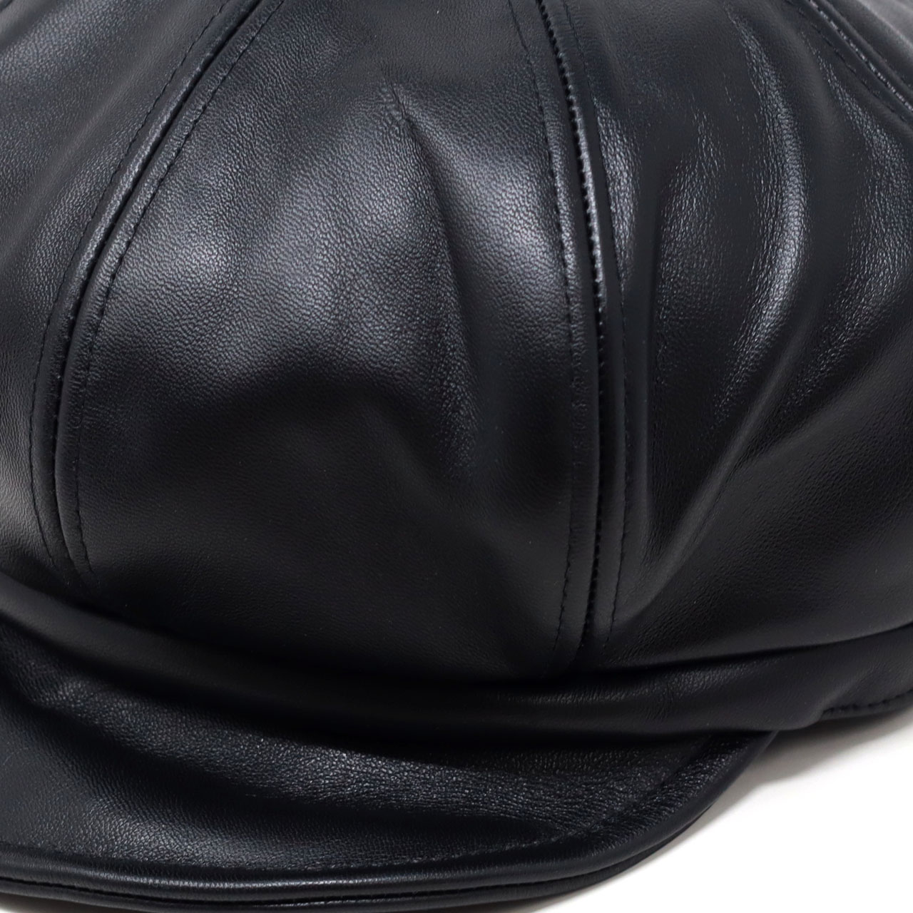 ReqHatter ラムレザー キャスケット メンズ レディース キャスケット