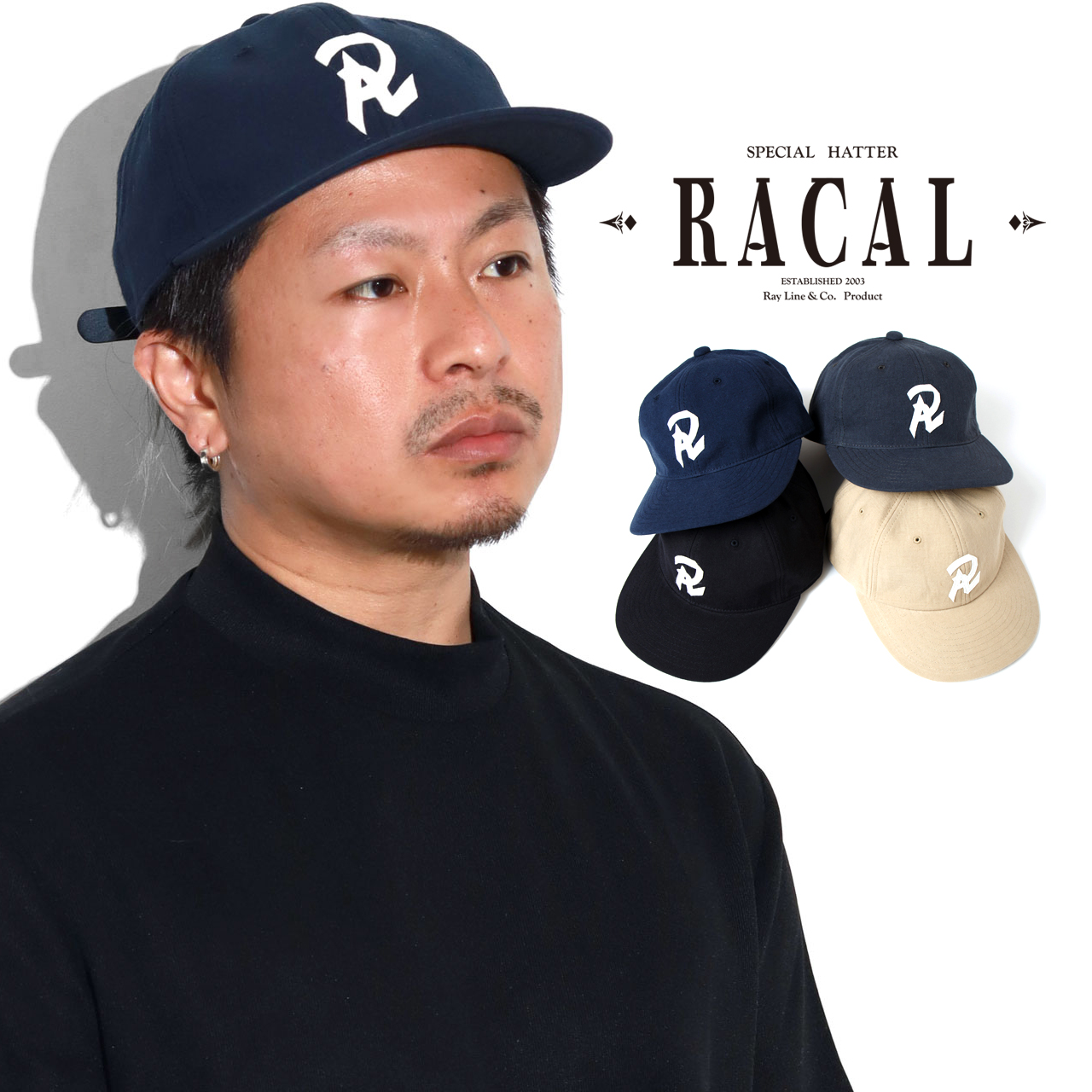 ベースボールキャップ メンズ B.B.Cap ラカル キャップ レディース BBキャップ 牛革ベルト コットン 帽子 キャップ メンズ racal 帽子 メンズ 日本製｜elehelm-hatstore｜04