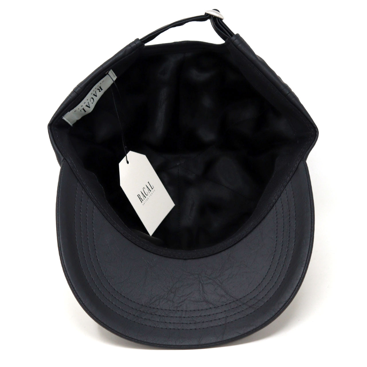 RACAL（ラカル） キャップ レディース フェイクレザー Fake Leather