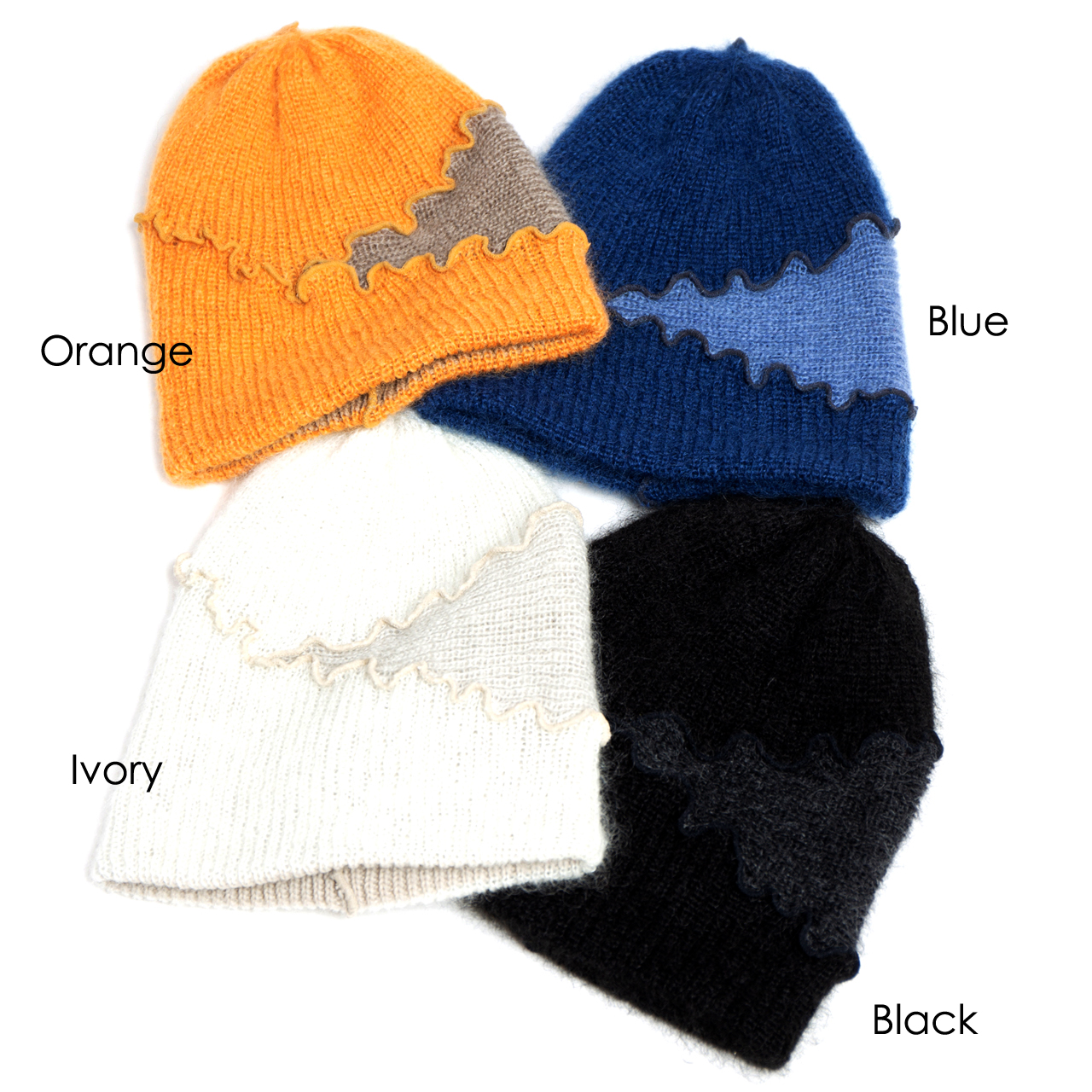 RACAL（ラカル） ニット帽 レディース モヘアニット ビーニー帽 帽子