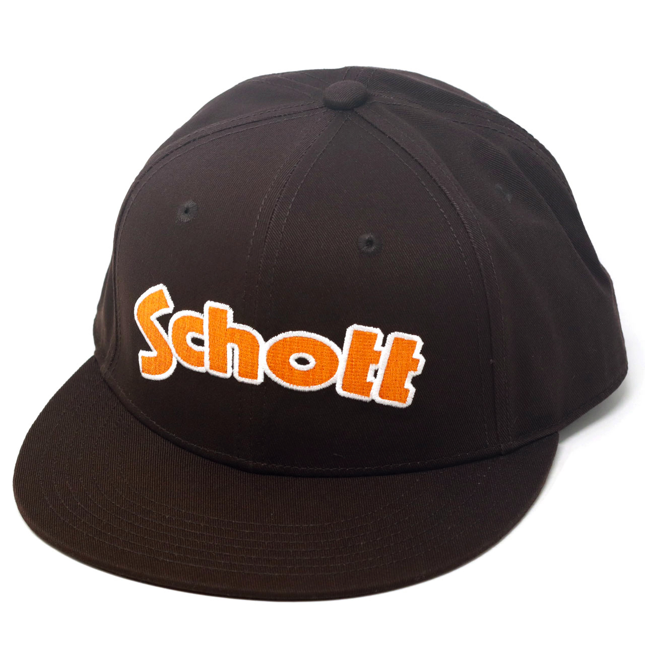 フラット キャップ ブランド Schott N.Y.C ショット メンズ フリーサイズ 帽子 キャップ アメカジ ファッション コットンツイル 綿100%　プレゼント 春夏｜elehelm-hatstore｜04