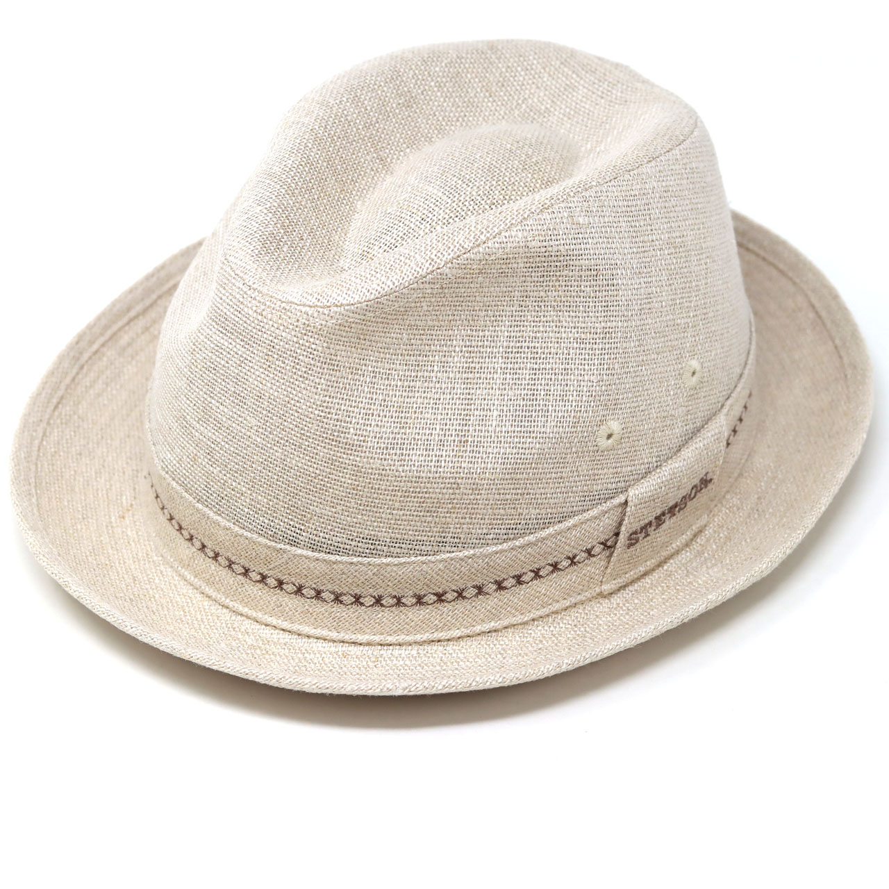 ステットソン ハット メンズ リネンガーゼ stetson 春夏 ニューレスコー 中折れハット ハッ...