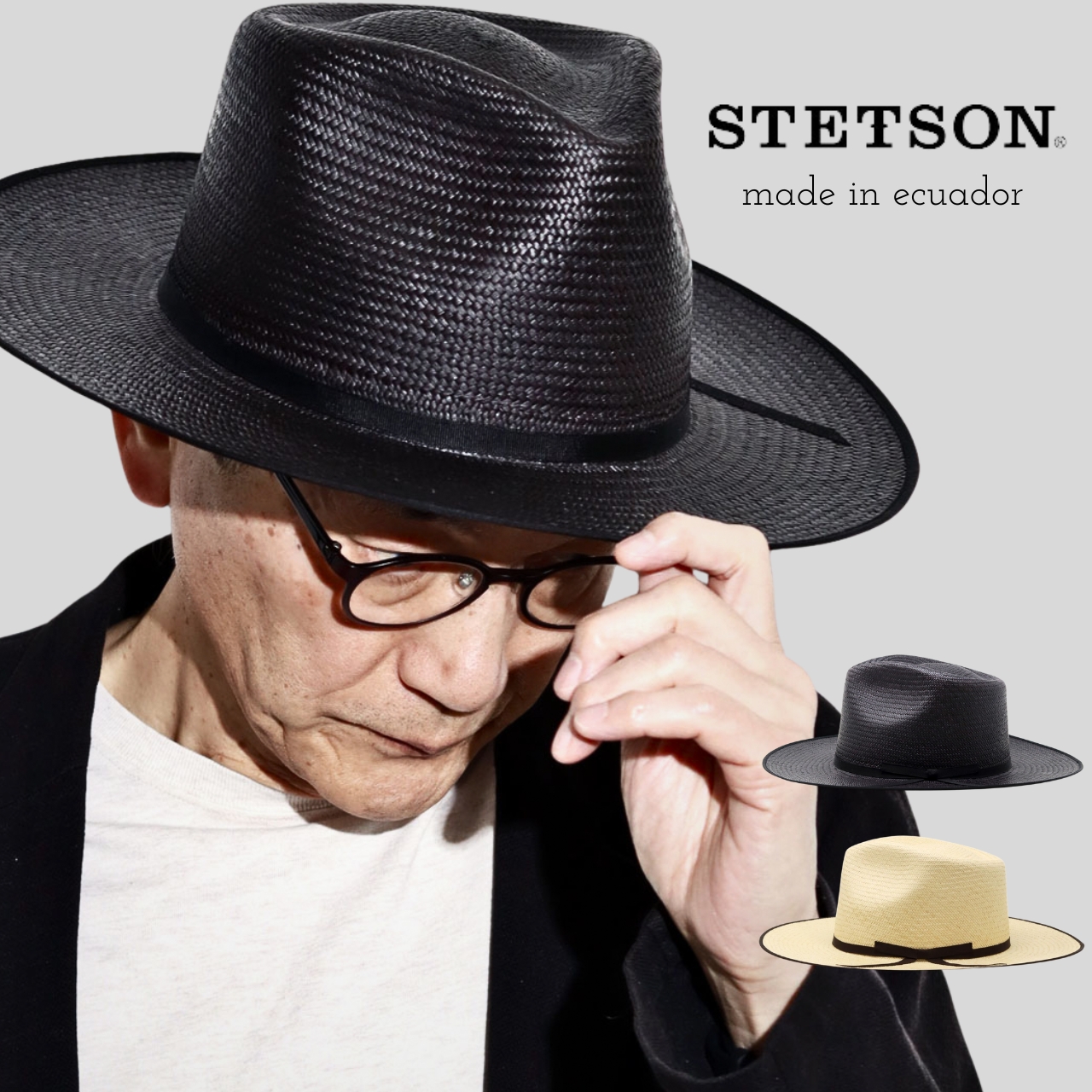 STETSON パナマハット CASSIDY PANAMA パナマ ステットソン トキヤ草 パナマ帽...