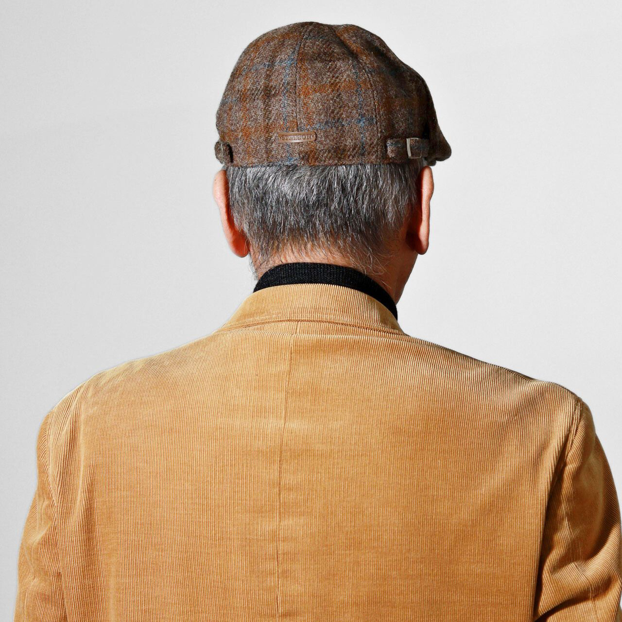 L(約58cm) ] ハンチング 秋冬 ツイード ステットソン ハリスツイード