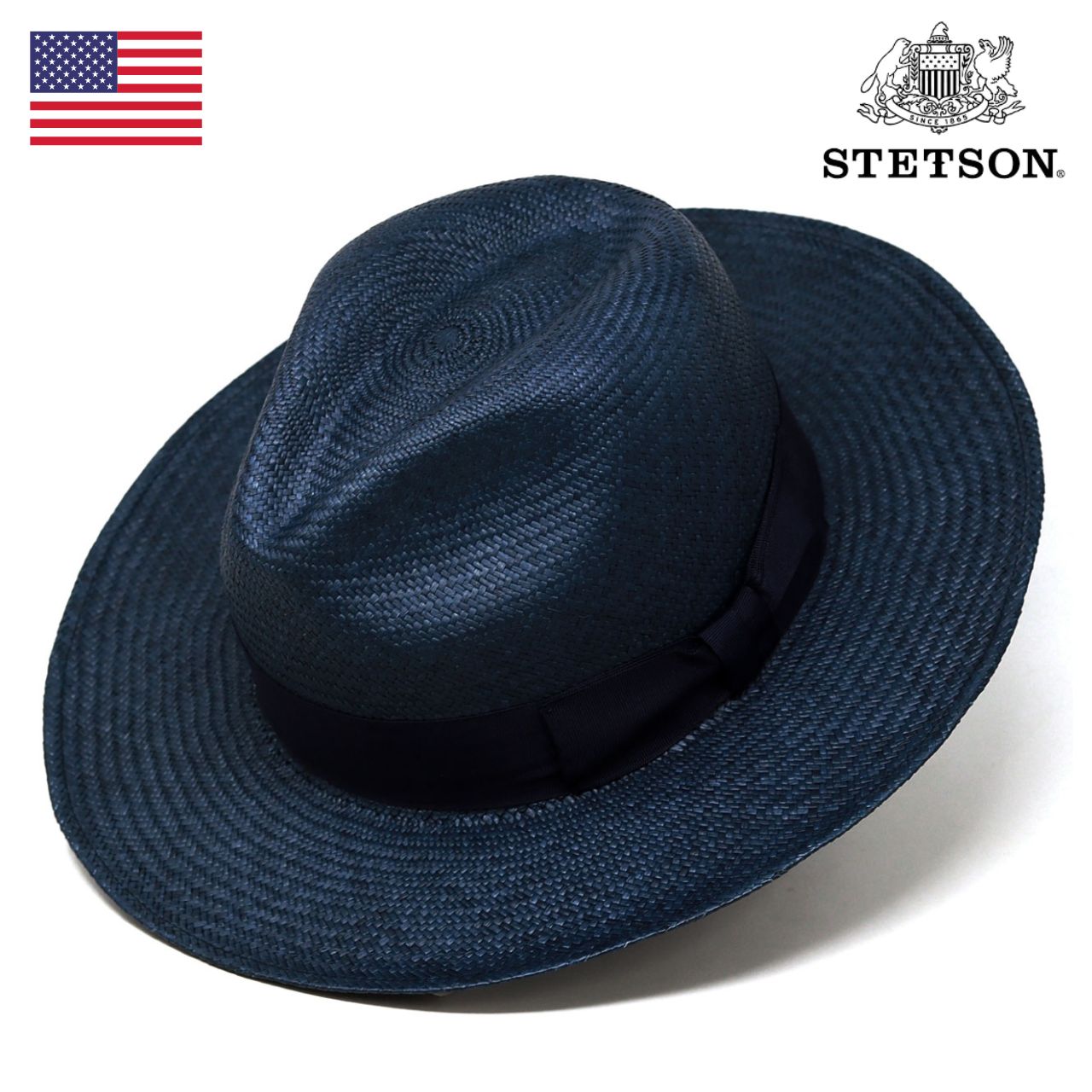 STETSON ステットソン パナマハット 高級 ストローハット 通気性