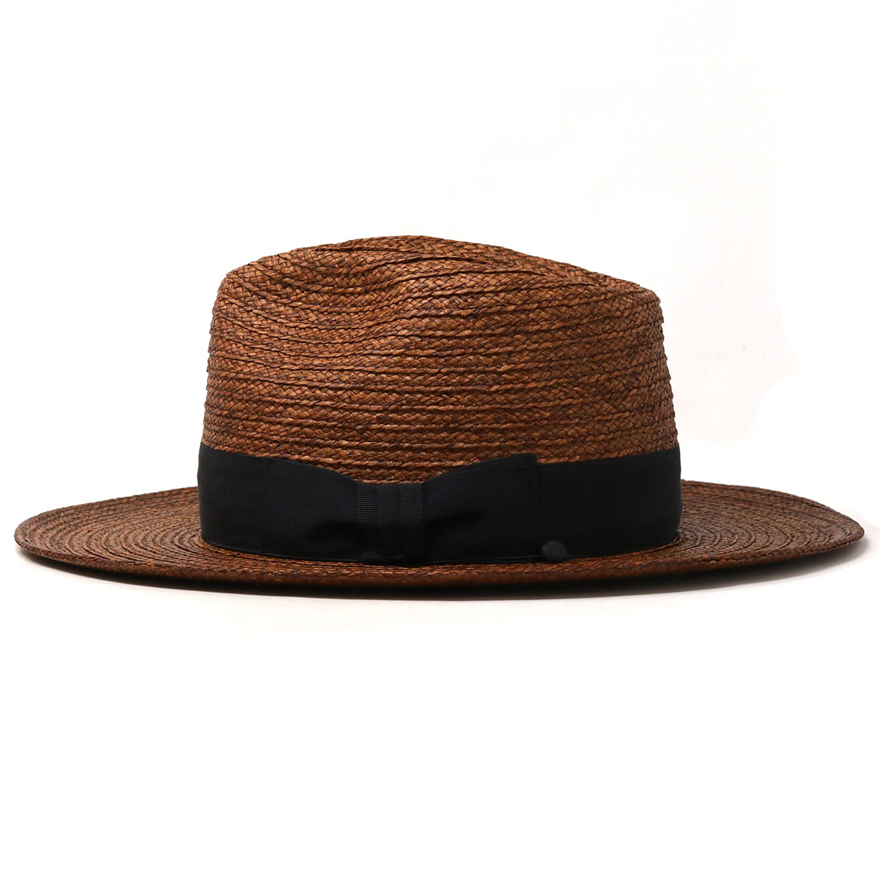 ▼STETSON ハット　ウール　ステットソン　中折れハット　ブラウン　USA製 STETSON（ステットソン） ハット ロングブリム ブレードハット メンズ