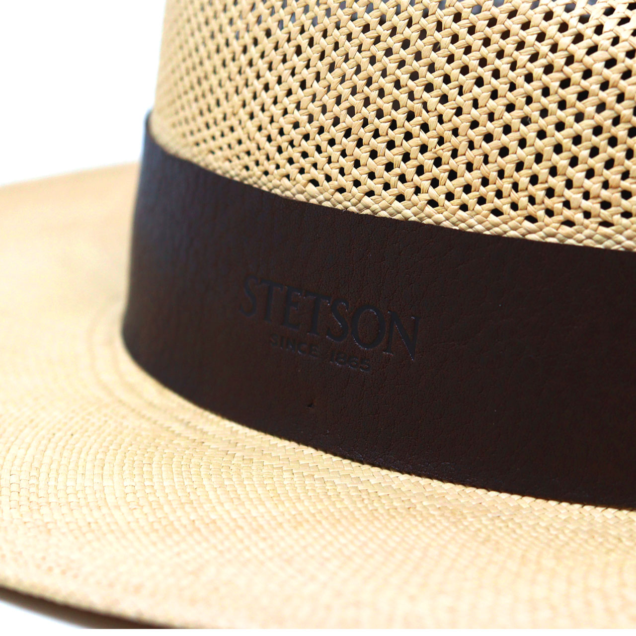 STETSON ステットソン パナマハット 高級 ストローハット 通気性