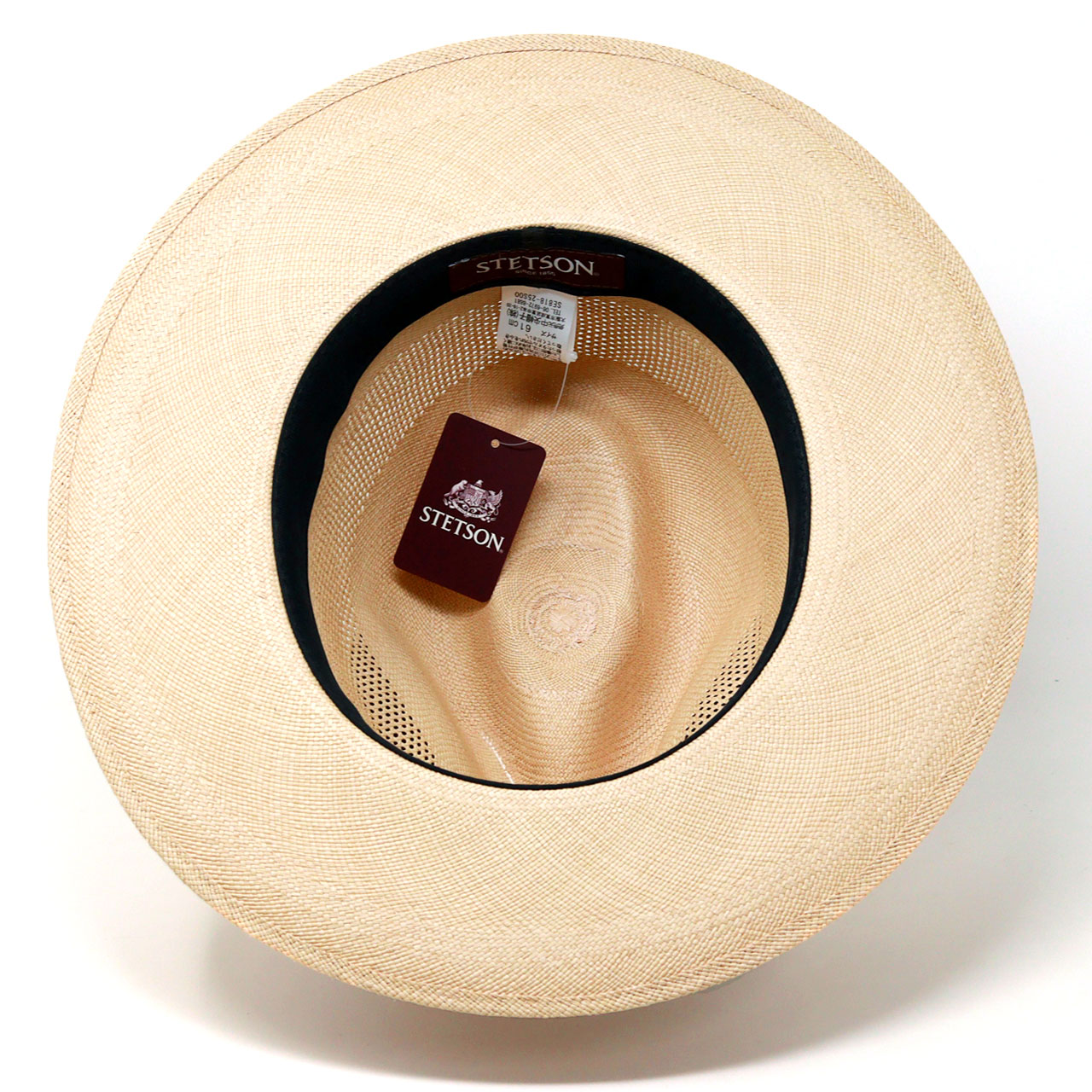 STETSON ステットソン パナマハット 高級 ストローハット 通気性