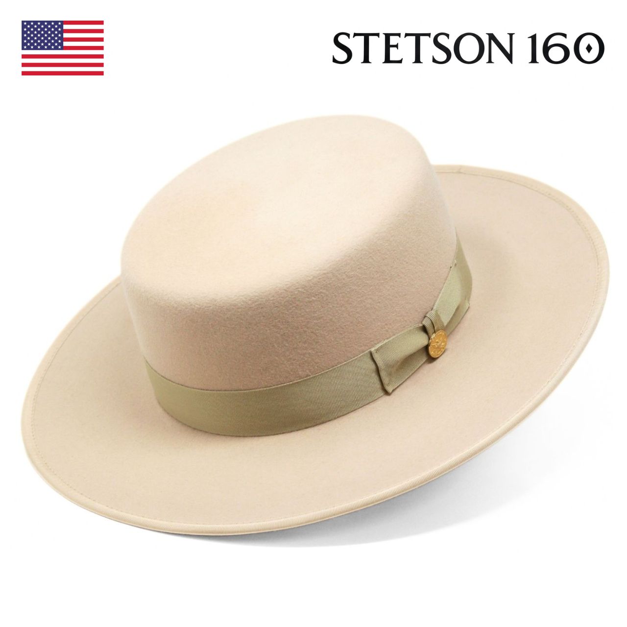 STETSON（ステットソン） ラビットファー フェルトハット メンズ 160