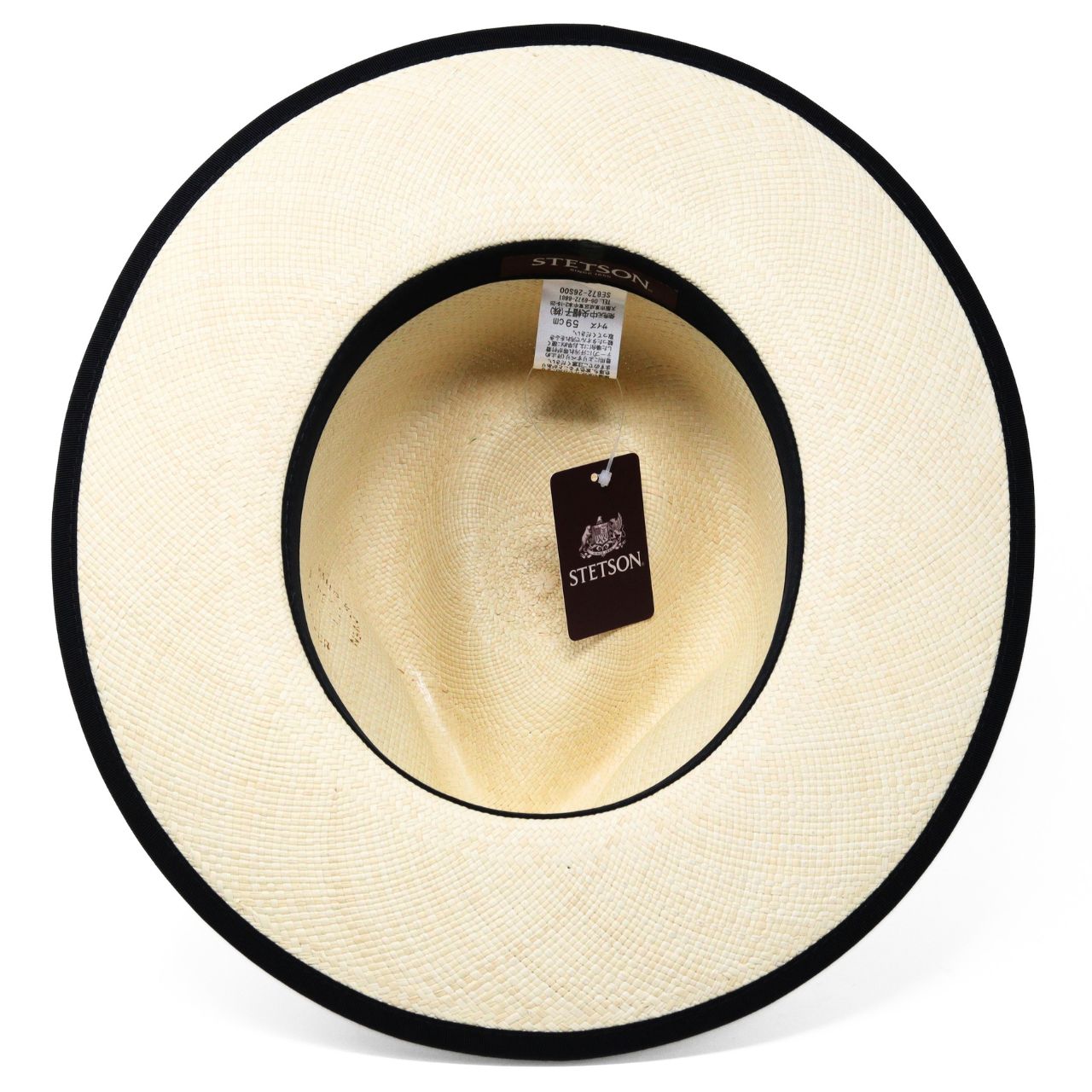STETSON（ステットソン） パナマハット メンズ つば広 ハイクラウン