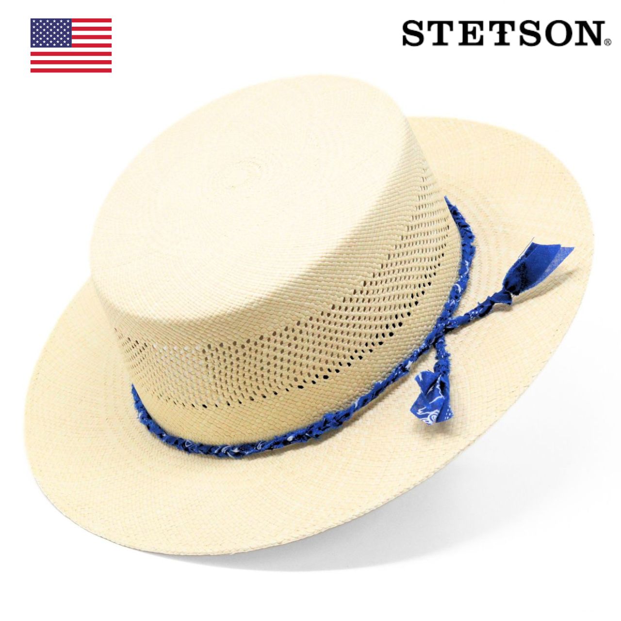STETSON（ステットソン） パナマハット メンズ ボーターハット