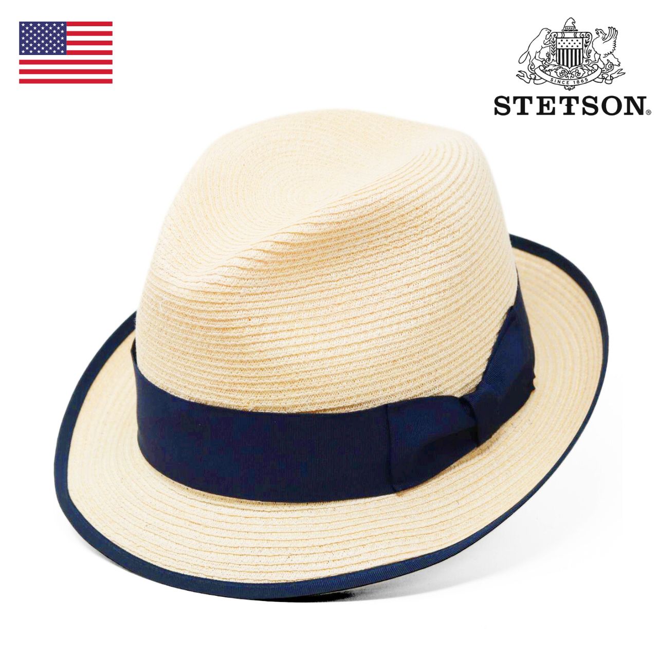 STETSON（ステットソン） ハット メンズ 麻 ハット リネン 帽子