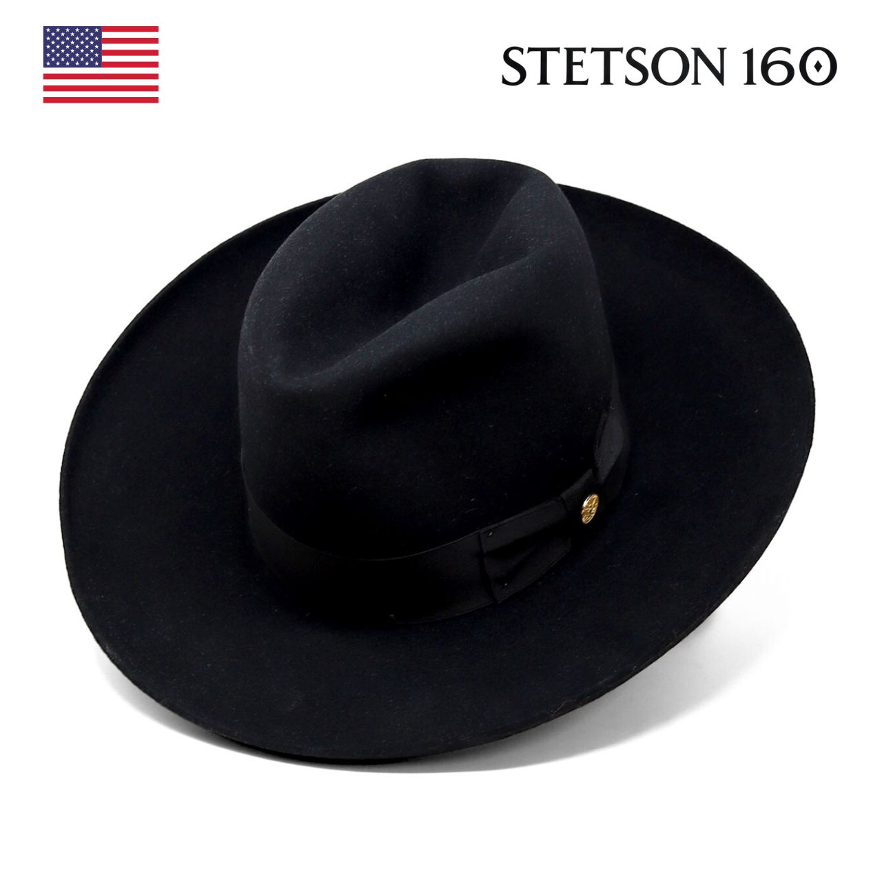 STETSON（ステットソン） BOSS STETSON フェルトハット メンズ 160周年