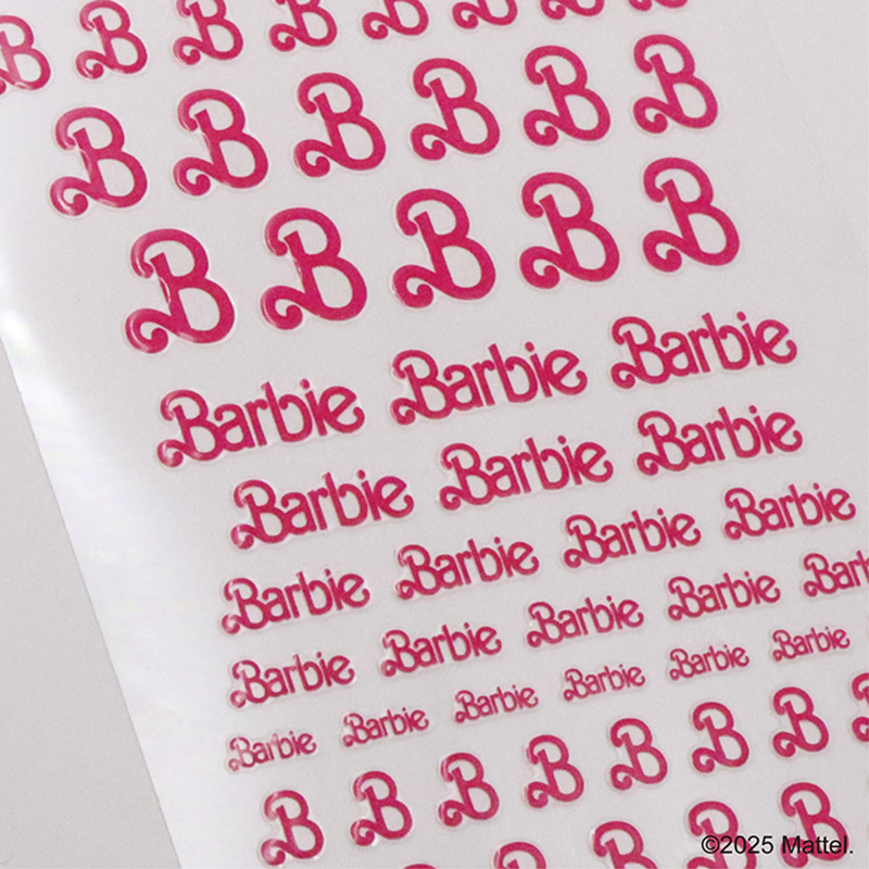 Barbie（バービー） ネイルシール ビンテージロゴ 6色からご選択 NS02G