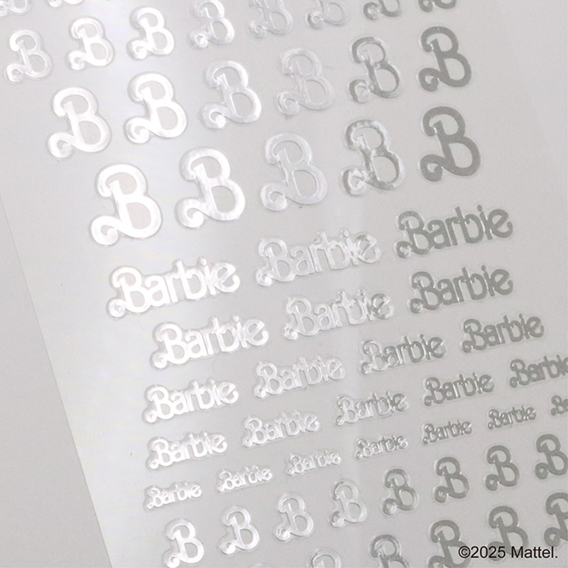 Barbie（バービー） ネイルシール ビンテージロゴ 6色からご選択 NS02G
