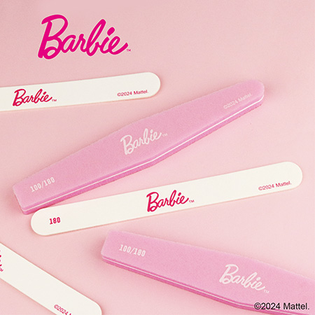 Barbie（バービー） エメリーボード 1本 B-EB グリット180G ネイルケア