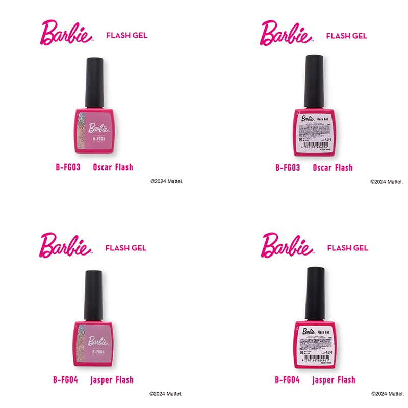 Barbie（バービー） フラッシュジェル 6色からご選択 FG01-FG06 ソフト