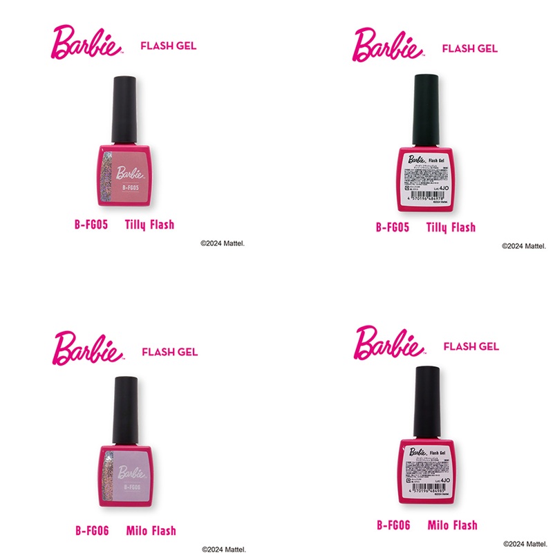 Barbie（バービー） フラッシュジェル 6色からご選択 FG01-FG06 ソフト