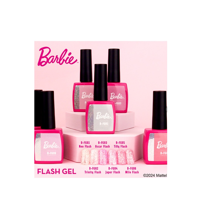 Barbie（バービー） フラッシュジェル 6色からご選択 FG01-FG06 ソフト