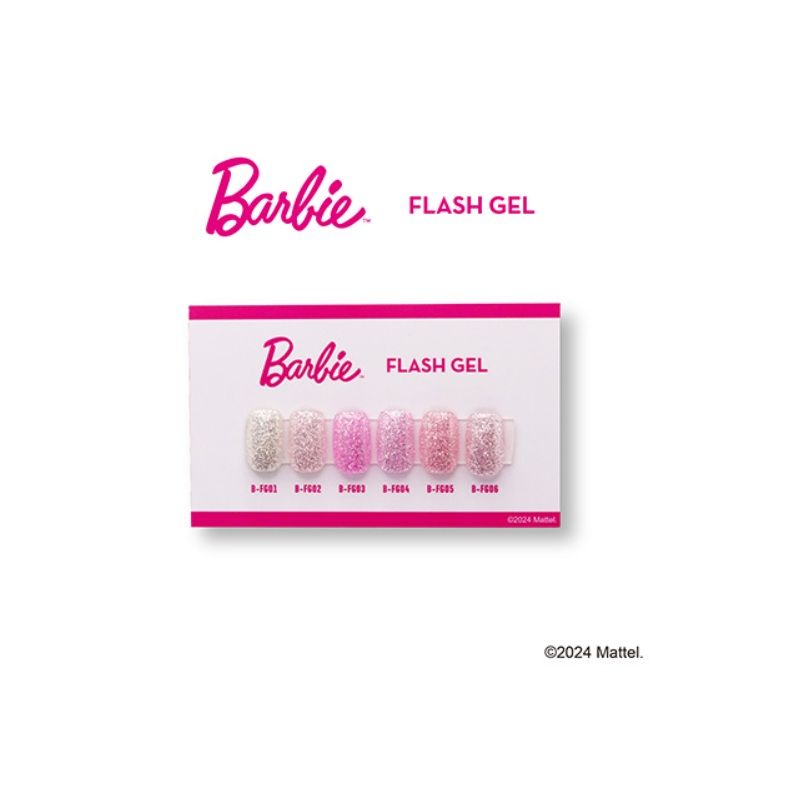 Barbie（バービー） フラッシュジェル 6色からご選択 FG01-FG06 ソフト
