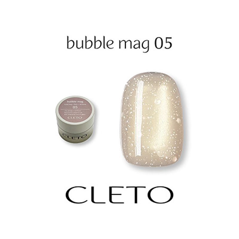 クレト CLETO バブルマグ 4g 8色からご選択 01-08 マグネットジェル