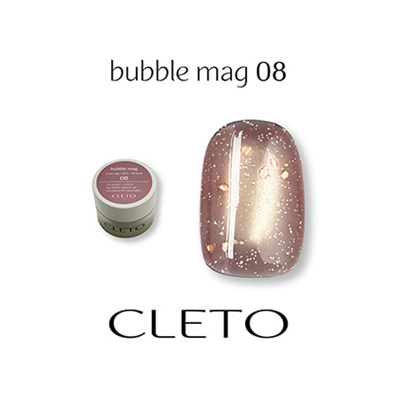 クレト CLETO バブルマグ 4g 8色からご選択 01-08 マグネットジェル