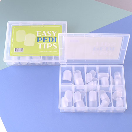 DIAMI EASY PEDI TIPS ネイルチップ フットネイル フットチップ 足の爪