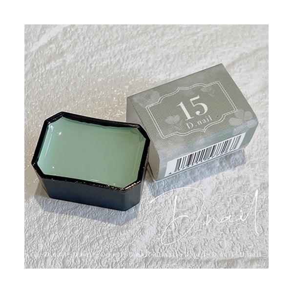 ディーネイル D.nail カラージェル マカロンジェルパレット 2.5g 固形