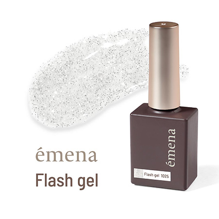 エメナ emena Flash gel 1025 8g フラッシュジェルシリーズ グリッター
