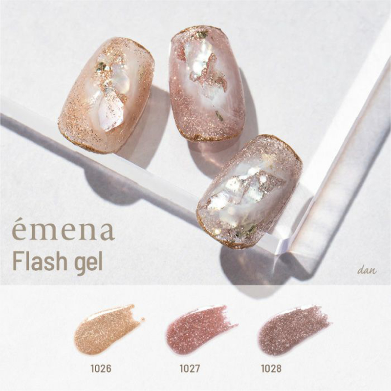 プリジェル、エメナネイル、ライト追加 flashgel | emena（エメナ）