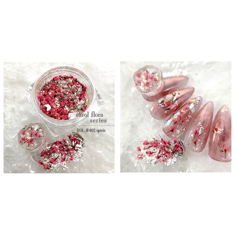 GLOSS by. Lecoeur nail. carol flora-piu spiriz lunera juju 0.4g 4