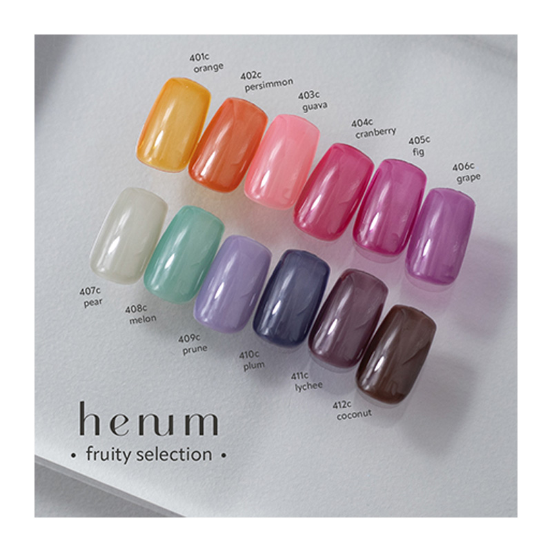 henum マットジェルネイル 14本セット henum マットジェルネイル 14本